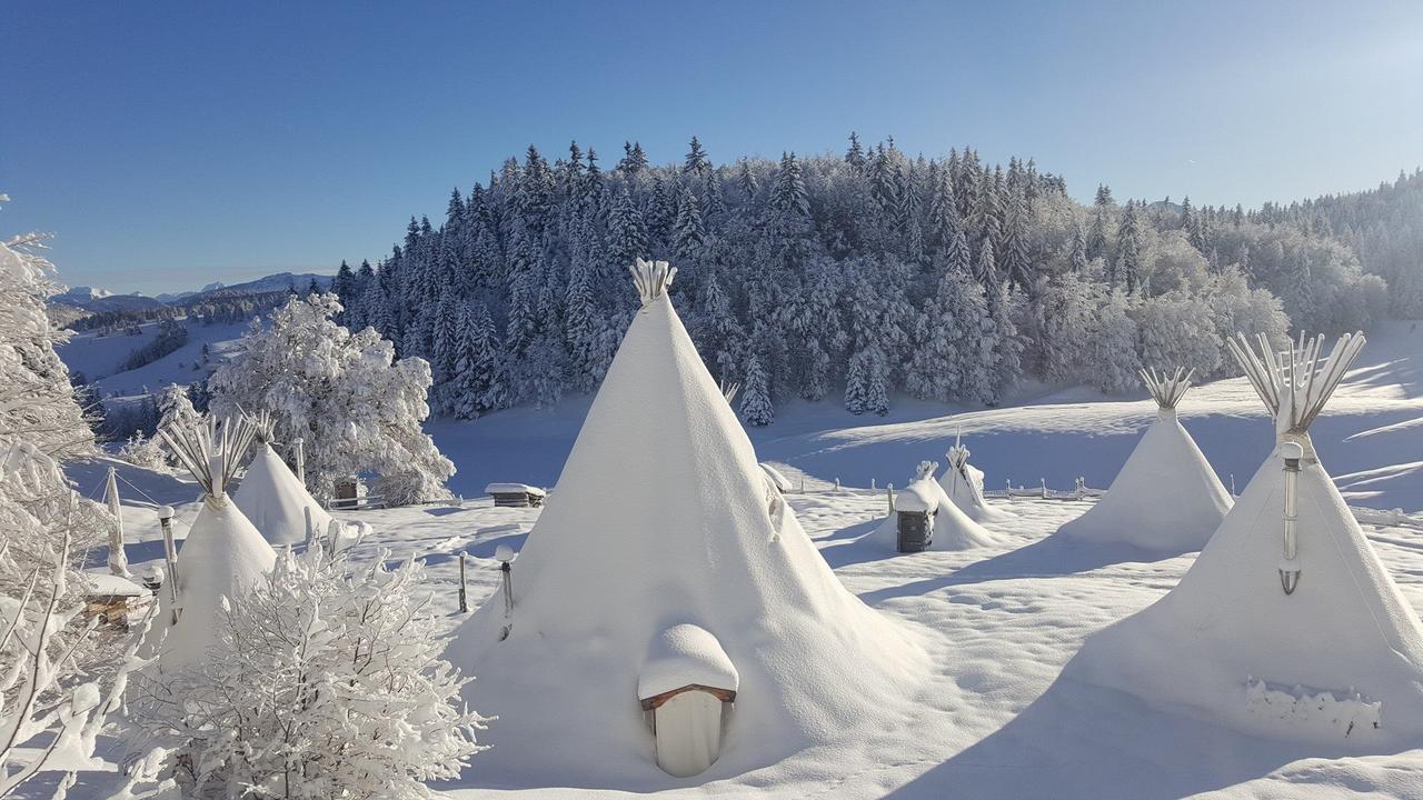 Village Tipi La Féclaz Εξωτερικό φωτογραφία
