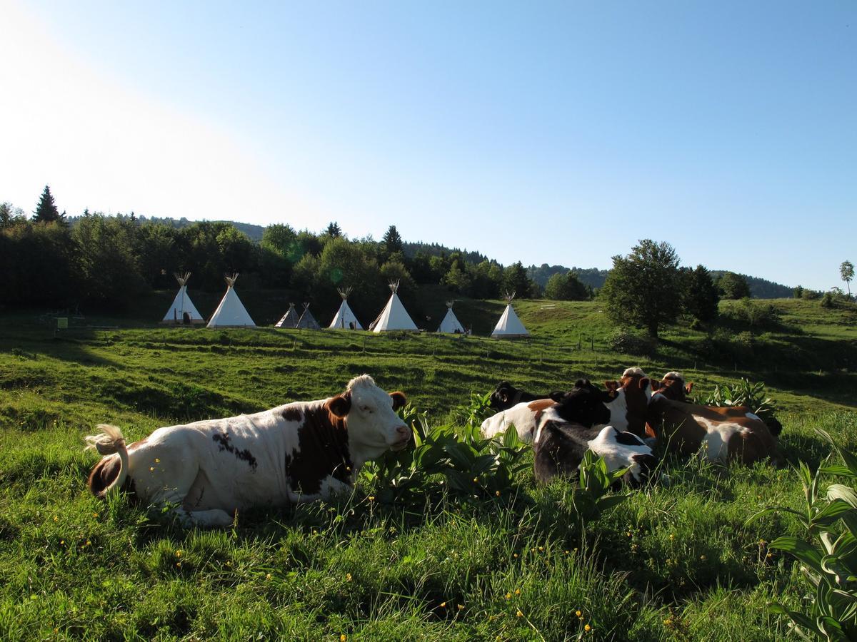 Village Tipi La Féclaz Εξωτερικό φωτογραφία
